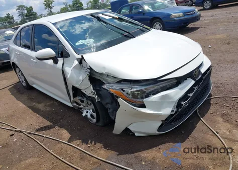 2021 Toyota Corolla Le z USA, uszkodzony, nr VIN 5YFEPMAEXMP211995